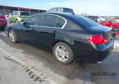 2013 Infiniti G37X from USA, damaged, VIN JN1CV6AR6DM358834